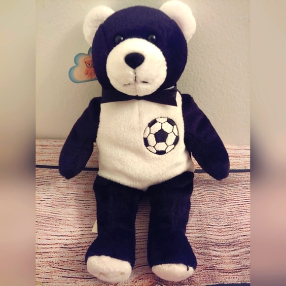 The Original Holy bear vintage plush soccer "God bless our Athletes 2003 - Picture 1 of 7